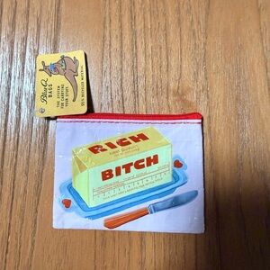 NWT Blue Q coin purse